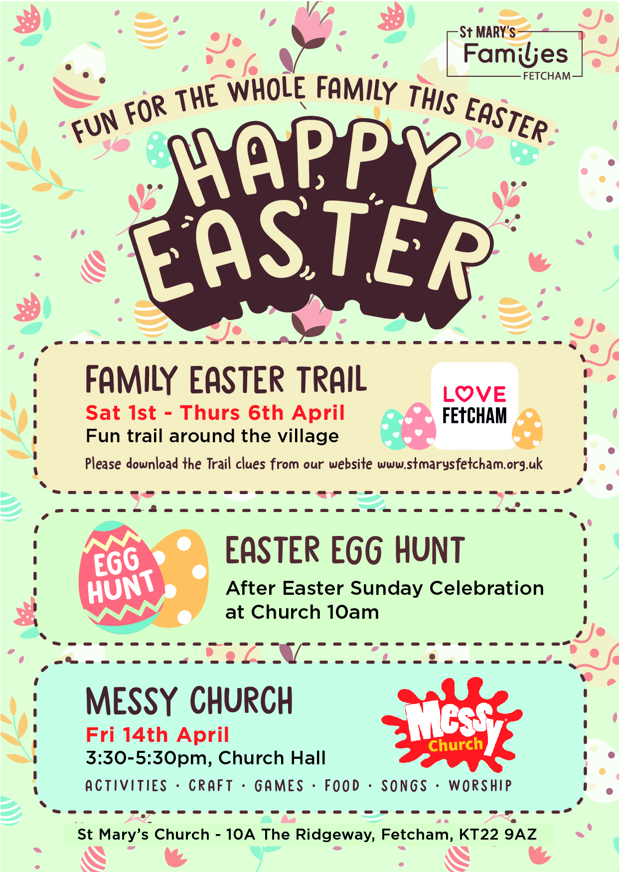 March 24 2023 – St Mary's Fetcham